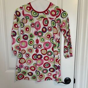 Hanna Andersson Multicolor knit  Print Kids Dress